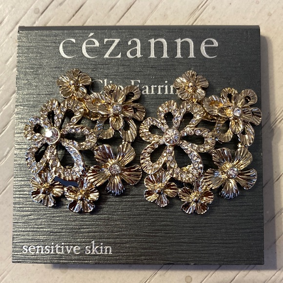 Cézanne Clip Earring, sensitive skin - Picture 1 of 6